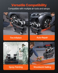 Compact Oil Free Air Compressor 75L 90PSI Portable