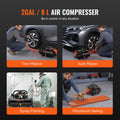 Air Compressor 8L 8bar Portable Oil Free Compact