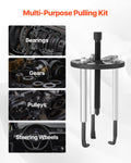 Bearing Puller Set 21-in-1 3-Jaw Hook Internal External Tool Case