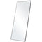 Full Length Mirror 1800x785mm Black Aluminium Frame Tempered Glass