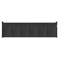 VEVOR Retractable Baby Gate 870mm Tall 2800mm Wide Mesh Black