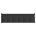 VEVOR Retractable Baby Gate 870mm Tall 2800mm Wide Mesh Black