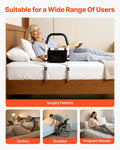 Bed Rail Elderly Adjustable Height Carbon Steel Assist Rails KING QUEEN