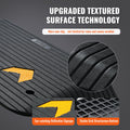 Rubber Threshold Ramp 8.9cm Rise 15 Ton Load Wheelchair Car Door