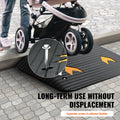 Rubber Threshold Ramp 8.9cm Rise 15 Ton Load Wheelchair Car Door