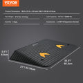 Rubber Threshold Ramp 8.9cm Rise 15 Ton Load Wheelchair Car Door