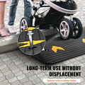Rubber Threshold Ramp 7.6cm Rise Door Ramp Wheelchair 150 Ton