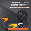 Rubber Threshold Ramp 3.8cm Rise Wheelchair Doorway 15 Ton Capacity