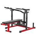 Chest Press Machine 450LBS Adjustable Flat Incline Bench Home Gym