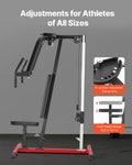 Chest Fly Machine Adjustable 450LBS Home Gym Upper Body