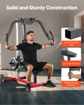 Chest Fly Machine Adjustable 450LBS Home Gym Upper Body