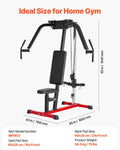 Chest Fly Machine Adjustable 450LBS Home Gym Upper Body