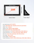 20 ft Inflatable Movie Screen 16:9 600D Movie Projector with Portable Bag