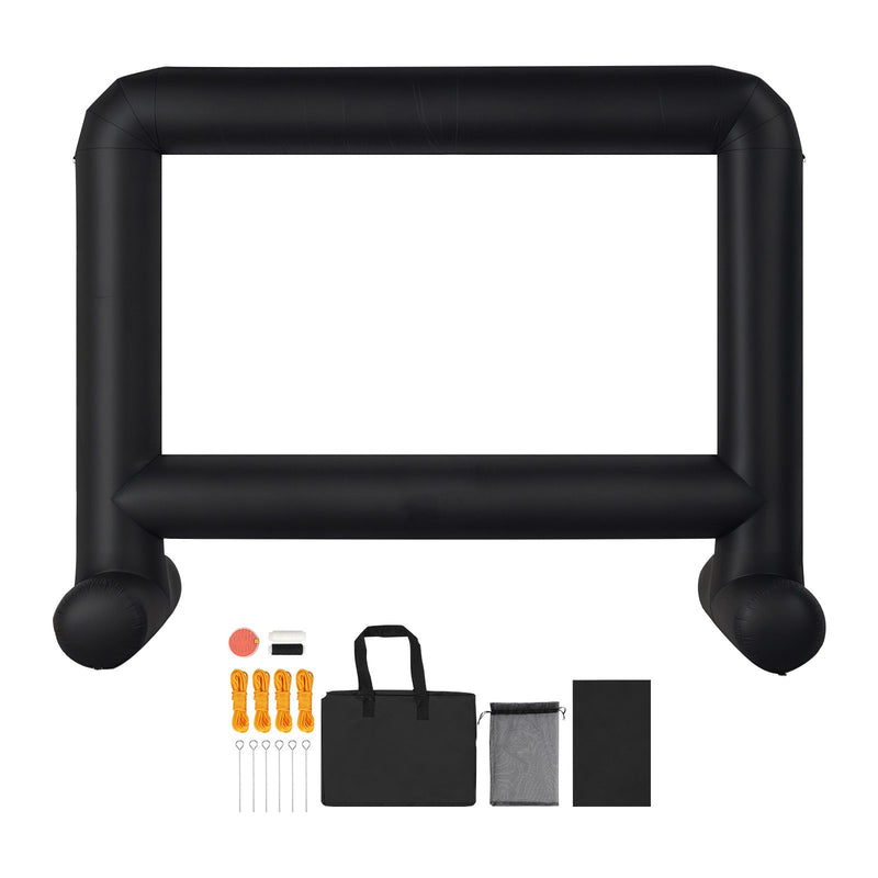 15 ft Inflatable Movie Screen 16:9 600D Movie Projector with Portable Bag