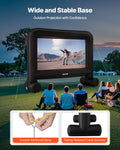 Inflatable Movie Screen 15ft 16:9 600D Projector Portable Bag