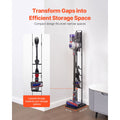 Vacuum Stand, Compatible With Dyson V6 V7 V8 V10 V11 V15, Stable Vacuum Stand Holder with 4 Hooks for Dyson DC30 DC31 DC34 DC35 DC58 DC59 DC62 D74 Cordless Upright Vacuum Cleaners & Accessories
