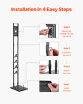 Dyson Vacuum Stand V6 V7 V8 V10 V11 V15 Cordless with Hooks