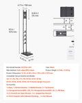 Dyson Vacuum Stand V6 V7 V8 V10 V11 V15 Cordless with Hooks