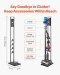 Dyson V6 V7 V8 V10 V11 V15 Vacuum Stand Holder with Wheels