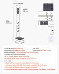 Dyson V6 V7 V8 V10 V11 V15 Vacuum Stand Holder with Wheels