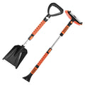 Snow Shovel Brush Ice Scraper 107cm Extendable Car Winter Tool