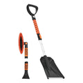 Snow Shovel Brush Ice Scraper 107cm Extendable Car Winter Tool