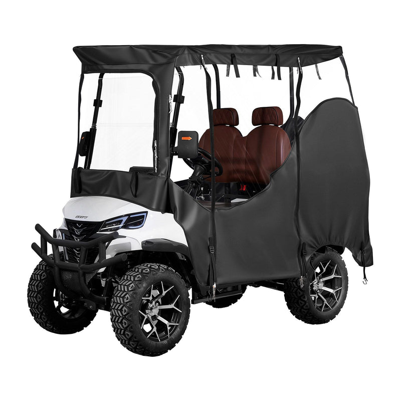 Golf Cart Cover 600D Waterproof Oxford Fabric 2+2+2 Passenger