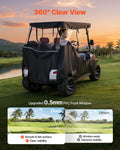 Golf Cart Cover 600D Waterproof Oxford Fabric 2+2+2 Passenger