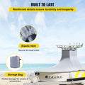 T-Top Boat Cover 20-22ft 600D Marine Grade Waterproof Grey