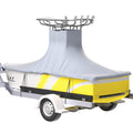 T-Top Boat Cover 20-22ft 600D Marine Grade Waterproof Grey