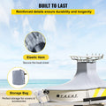 T-Top Boat Cover 22-24ft 600D Marine Grade Oxford Grey