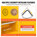 12 Gallon Flammable Liquids Safety Cabinet Yellow Manual Close