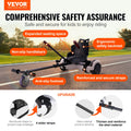 Hoverboard Seat Attachment Go Kart Adjustable 99.8kg Load