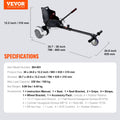 Hoverboard Seat Attachment Go Kart Adjustable 99.8kg Load