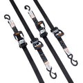 4 Pack Ratchet Tie Down Straps 5208 Lbs 1.6m