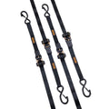 4 Pack Ratchet Tie Down Straps 2200lb 1