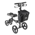 Knee Scooter Folding Carbon Steel Height Adjustable Dual Brakes