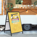 A Frame Sidewalk Sign 61x91cm Double-Sided Heavy Duty Steel