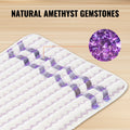 Far Infrared Heating Pad Amethyst Gemstones Negative Ions Mat