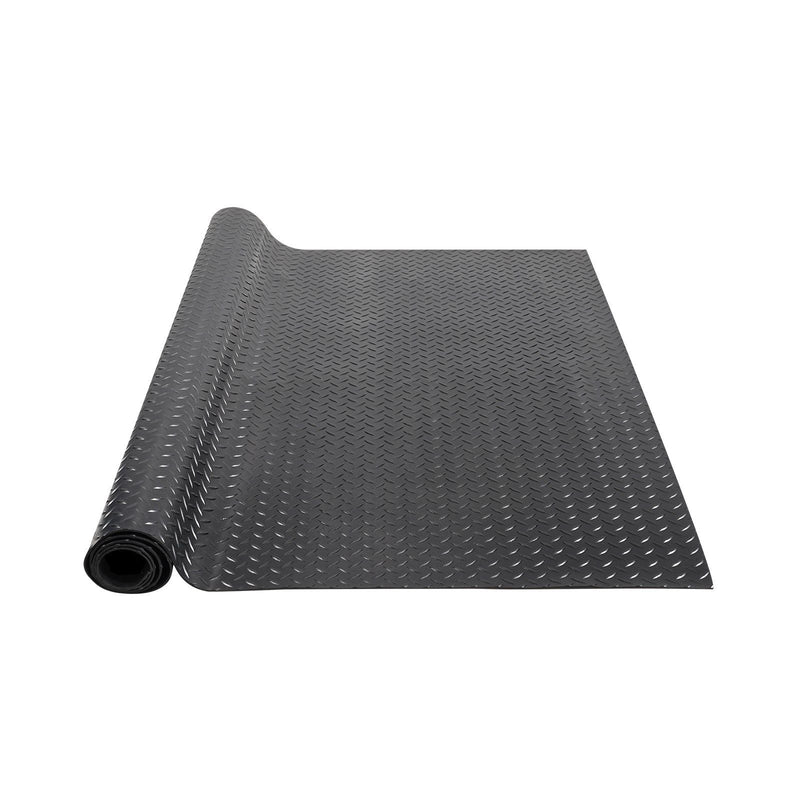Diamond Plate Rubber Flooring Roll 3mm 4ft x 10ft Garage Mat SBR