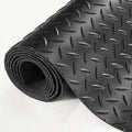 Diamond Plate Rubber Flooring Roll 3mm 4ft x 10ft Garage Mat SBR