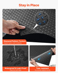 Garage Floor Roll 1.22x6.1m 3mm Rubber Diamond Plate Mat Black