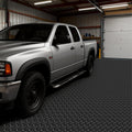 Garage Floor Roll 1.22x6.1m 3mm Rubber Diamond Plate Mat Black