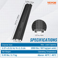 2x Cable Cover Ramp 907kg/Axle Heavy Duty Floor Cord Protector