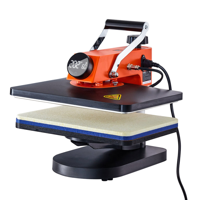 Heat Press 12x15in 5in1 Sublimation Transfer T-shirt Mug Cup