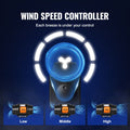 Inline Duct Fan 152.4mm 323.7 CFM Variable Speed Controller Quiet