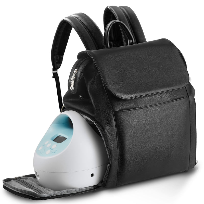 Breast Pump Backpack Black Ice Pack Fits S1/S2 Storage