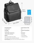 Breast Pump Backpack Black Ice Pack Fits S1/S2 Storage