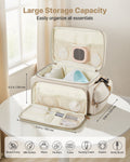 Breast Pump Bag Waterproof Mat Beige Fits S1 S2 Storage