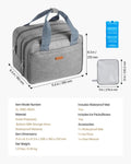 Wearable Breast Pump Bag M5 M6 Grey Portable Breastfeeding